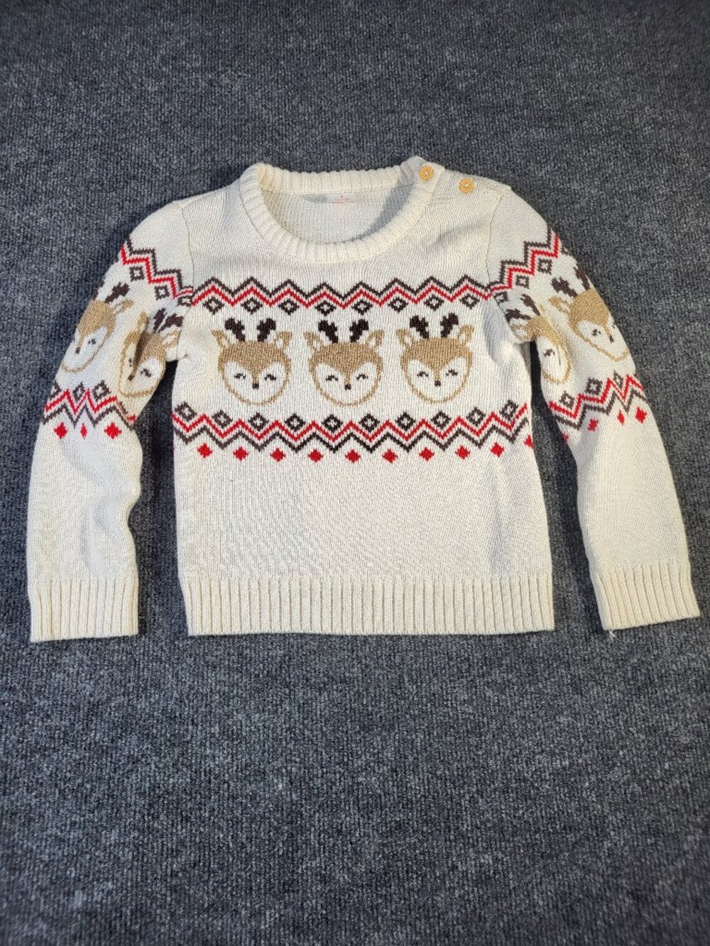 Vtg Holiday Time Christmas Sweater 5T Crewneck Sweater